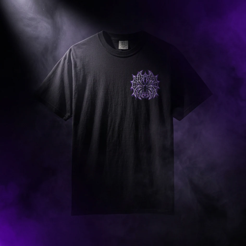 FEARLESS Trapped Tee Black — front